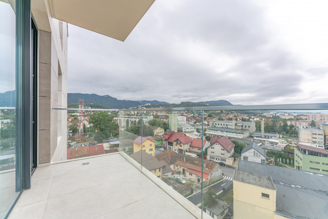 Apartament 2 camere de închiriat | One 66, vedere panoramică spre Tâmpa
