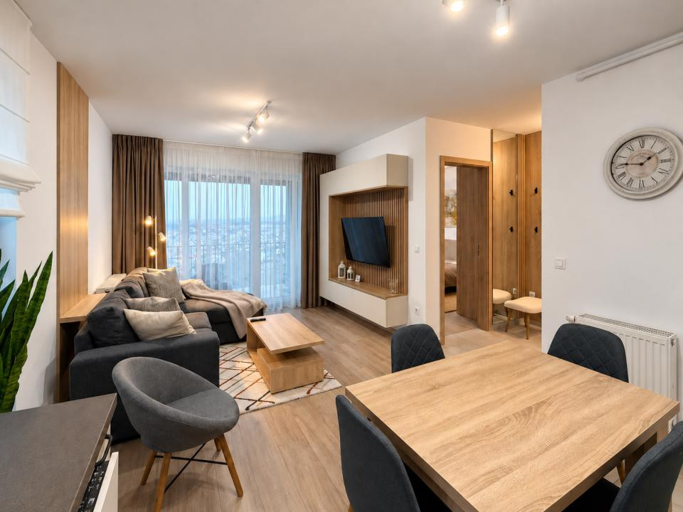 2 camere | Coresi Avantgarden | Terasa spatioasa | Parcare inclusa