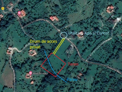 Investitie: teren intravilan, zona Bran-Sohodol, pret excelent