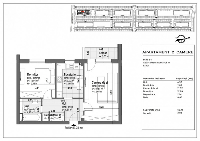 OFERTA! Apartament 2 camere ideal investitie, bloc nou, in zona Coresi.