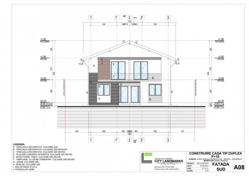 Casa duplex, cartier Tractorul, zona accesibila