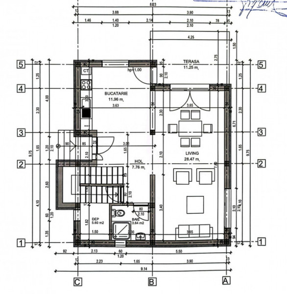 Casa Individuala in Bod - Teren Generos