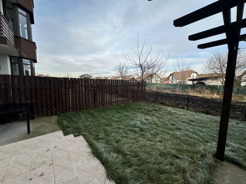 Apartament cu 2 camere si gradina in Cartierul Stupini